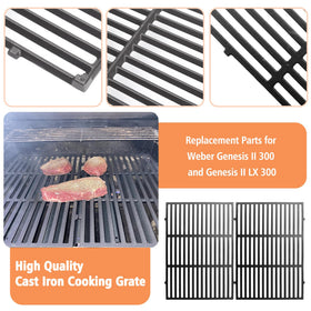 AJinTeby bundled set provides a complete Genesis II grill replacement.