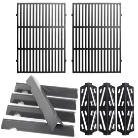 AJinTeby Weber Genesis II grill grates for durable, even heat distribution.