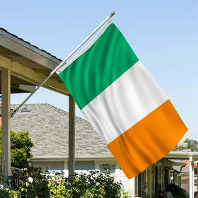AJJSUE Ireland flag double-sided graphics readable from both sides.