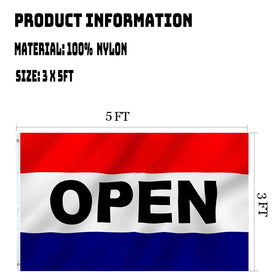 AJJSUE Open Flag supported by responsive post-purchase support