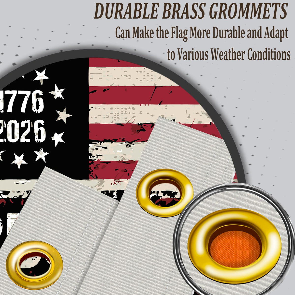 AJJSUE reinforced stitching detail supports long-lasting performance.