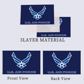 AJJSUE flag with heavy-duty stitching supports longevity under sun and wind.