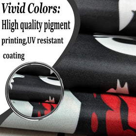 AJJSUE weather-resistant flag with bright, sunfast colors outdoors.