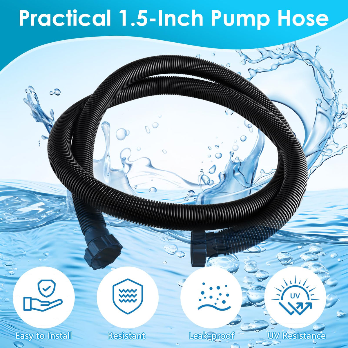 AJLICHIBAN FUN compatible with sand filters for reliable circulation