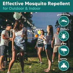 AJOQFKTD Mosquito Ball works indoors to repel mosquitoes around family spaces.