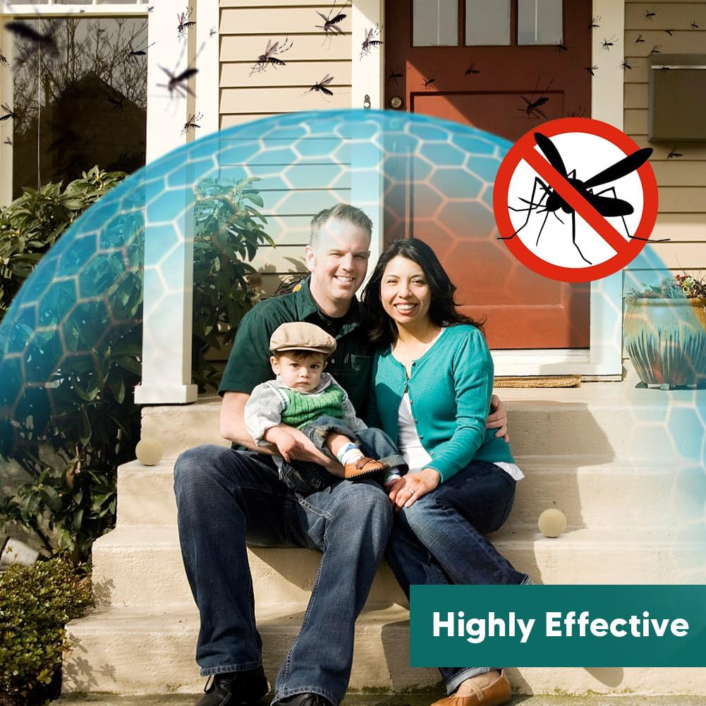 AJOQFKTD Mosquito Ball is pet-safe and plant-safe for everyday use.