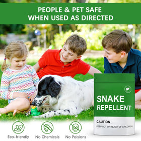 AJOQFKTD simple-to-apply snake deterrent for patios, gardens, or basements.