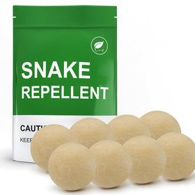 AJOQFKTD snake repellent ball pack8 deters snakes for long-lasting yard protection.