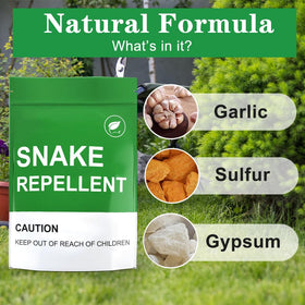 AJOQFKTD snake repellent essential oils release a strong scent to prompt snakes to retreat.