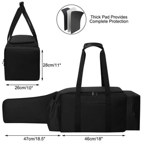 Ajyingasyo chainsaw bag water resistant material protects tools in rain.