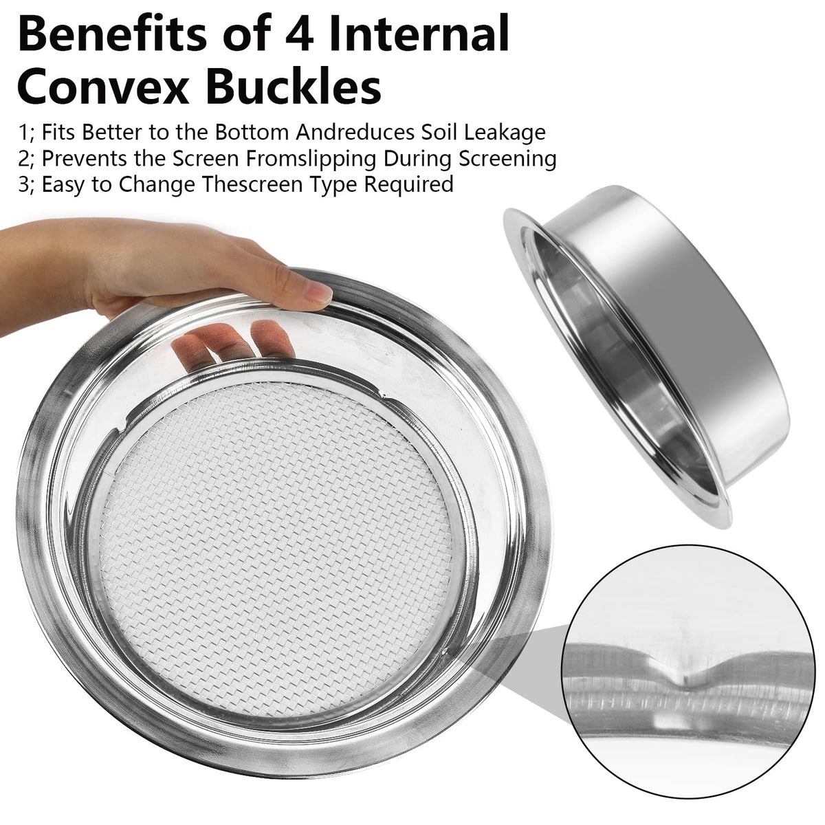 Ergonomic AKAKD design fits standard 5-gallon buckets and rotary setups
