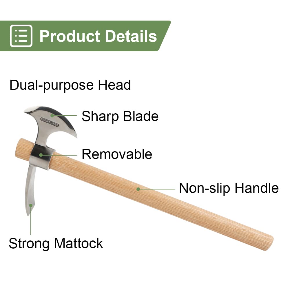 AKBFOX detachable handle being assembled for easy storage
