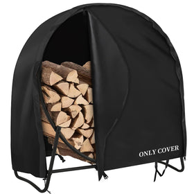AKEfit 40 inch round log hoop cover with side zipper for easy access