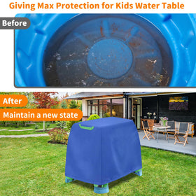 AKEfit blue cover fits 38-inch by 22-inch by 31-inch toddler tables