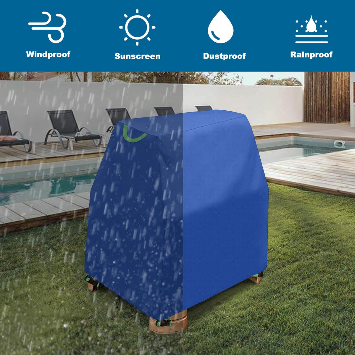 AKEfit durable double-stitched seams extend life for outdoor use