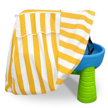 AKEfit kids water table cover on 38x22x31 frame protects from rain and dust