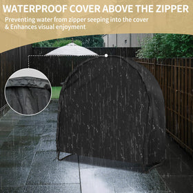 AKEfit log hoop cover sized to fit 41 inch rings and up to 24 inch logs