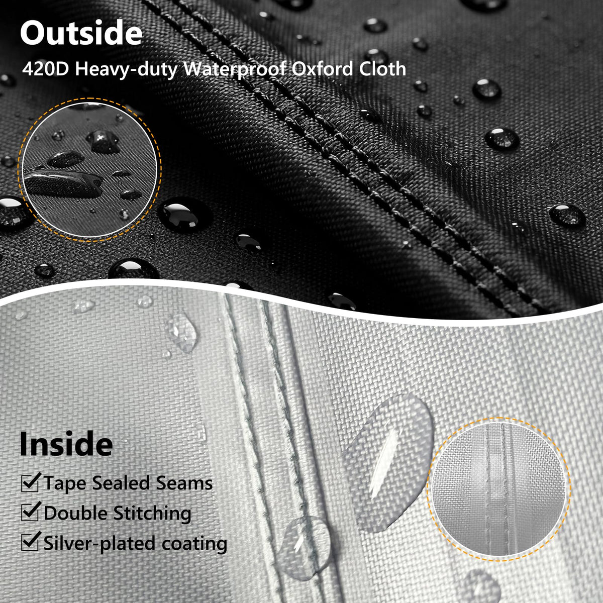 AKEfit ventilation holes promote airflow to prevent moisture buildup.