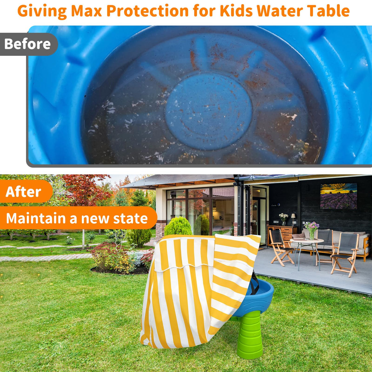AKEfit easy-clean design allows quick wipe-down after playtime