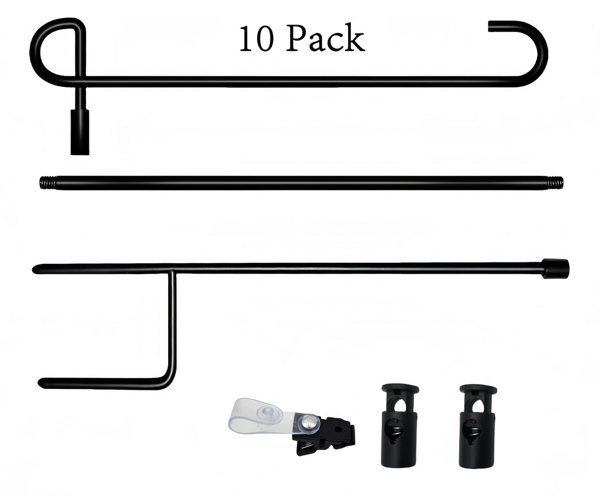 Akeydeco garden flag holder kit enabling quick setup