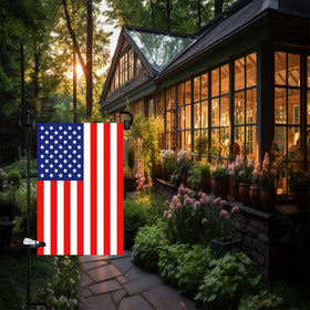 Akeydeco rust-proof flag pole stays sturdy through seasons