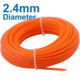Akuoly trimmer line spool demonstrates smooth feed for consistent cutting.