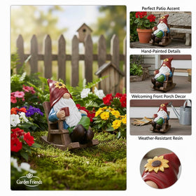 AKUTUBO gift idea gnome garden for garden lovers.