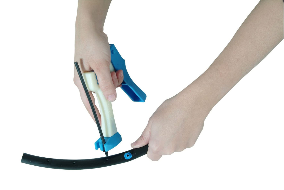 AL-MAGOR punch tool 3mm-hole-tip delivers snug dripper fits and reduced waste.