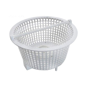 Aladdin B-43 skimmer basket front view, easy replacement for compatible pool skimmers