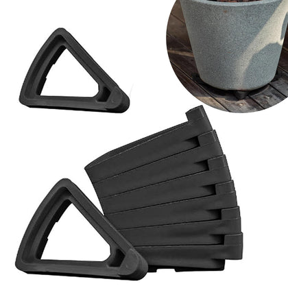 alalalight flower pot risers with triangular design for stable outdoor planters