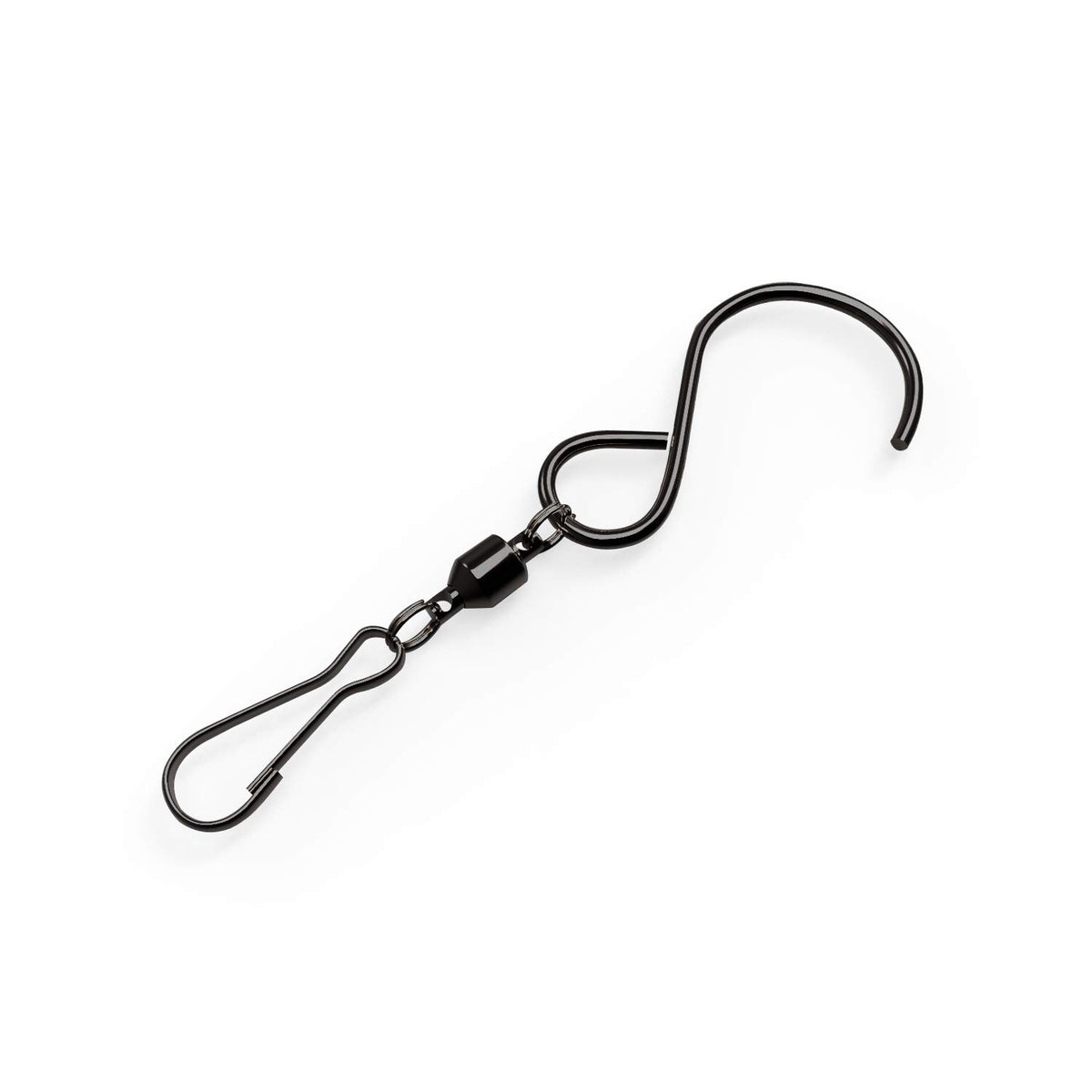Alamic swivel hooks clips suspending decorative birdcage ornaments, secure and rust-free.