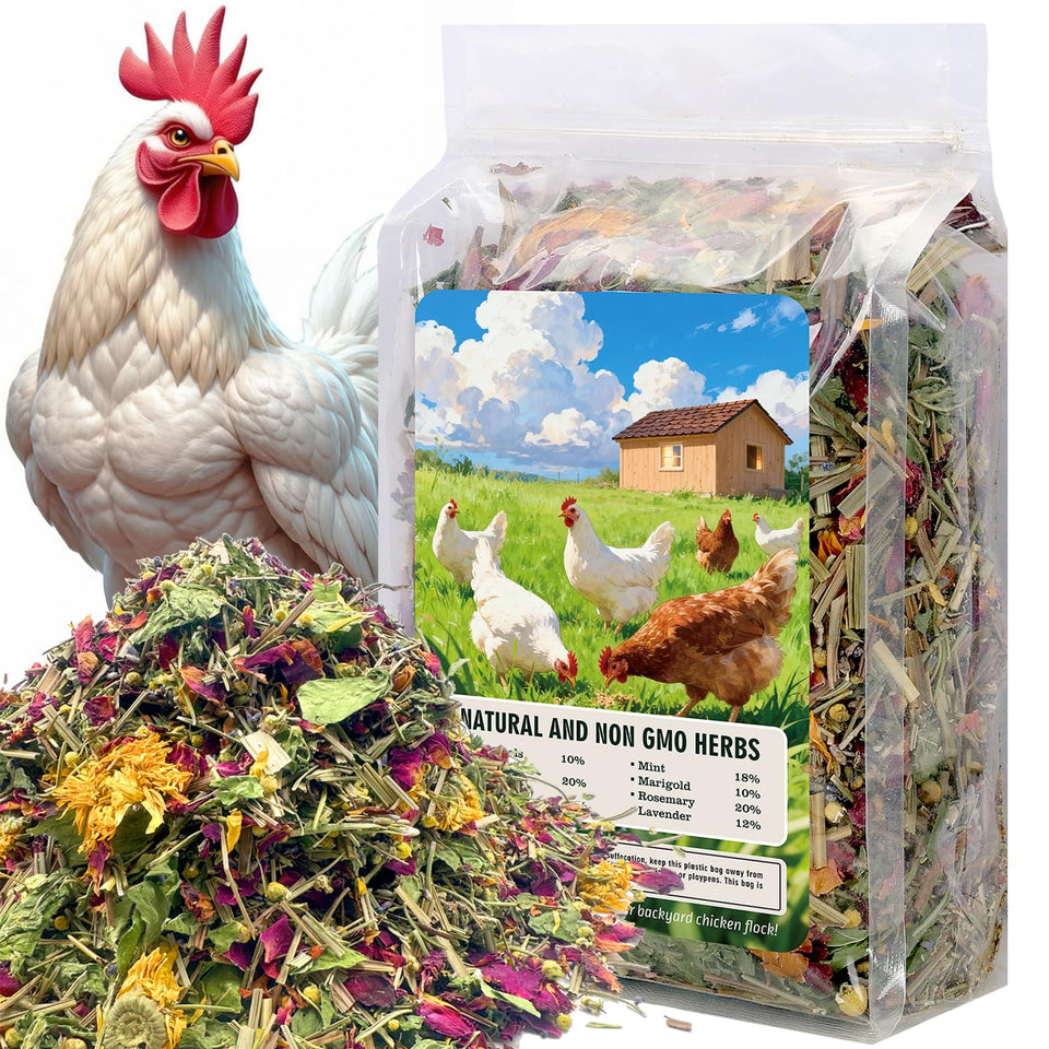 ALAYAO 18oz chicken nesting herbs bulk-pack promotes calm nesting and steady laying