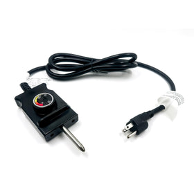 ALAYAO masterbuilt thermostat cord connector shows 1.55-inch spacing for secure compatibility.