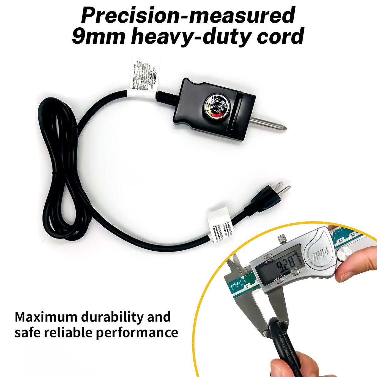 ALAYAO skillet and griddle cord compatibility expands outdoor cooking options.