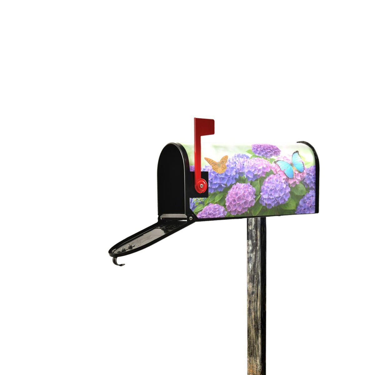 ALAZA weatherproof mailbox wrap resists fading and rain for long-lasting curb appeal