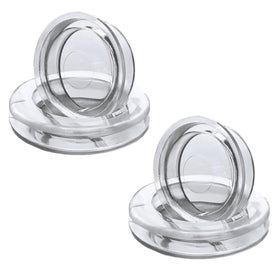 ALAZCO 2-inch umbrella hole ring on glass table protecting surface