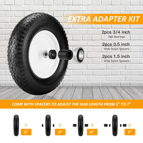 Aledaras bearing spacer kit enables quick hub adjustments for wide compatibility
