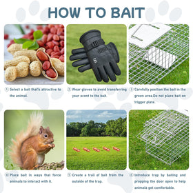 aledaras humane interior edges protect animals during capture.