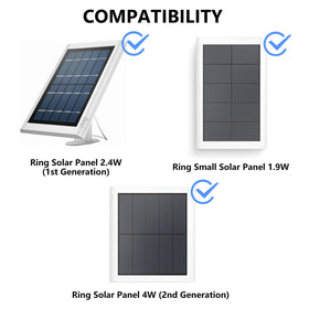 ALERTCAM aluminum-bracket solar-panel mount offers sturdy weatherproof support.