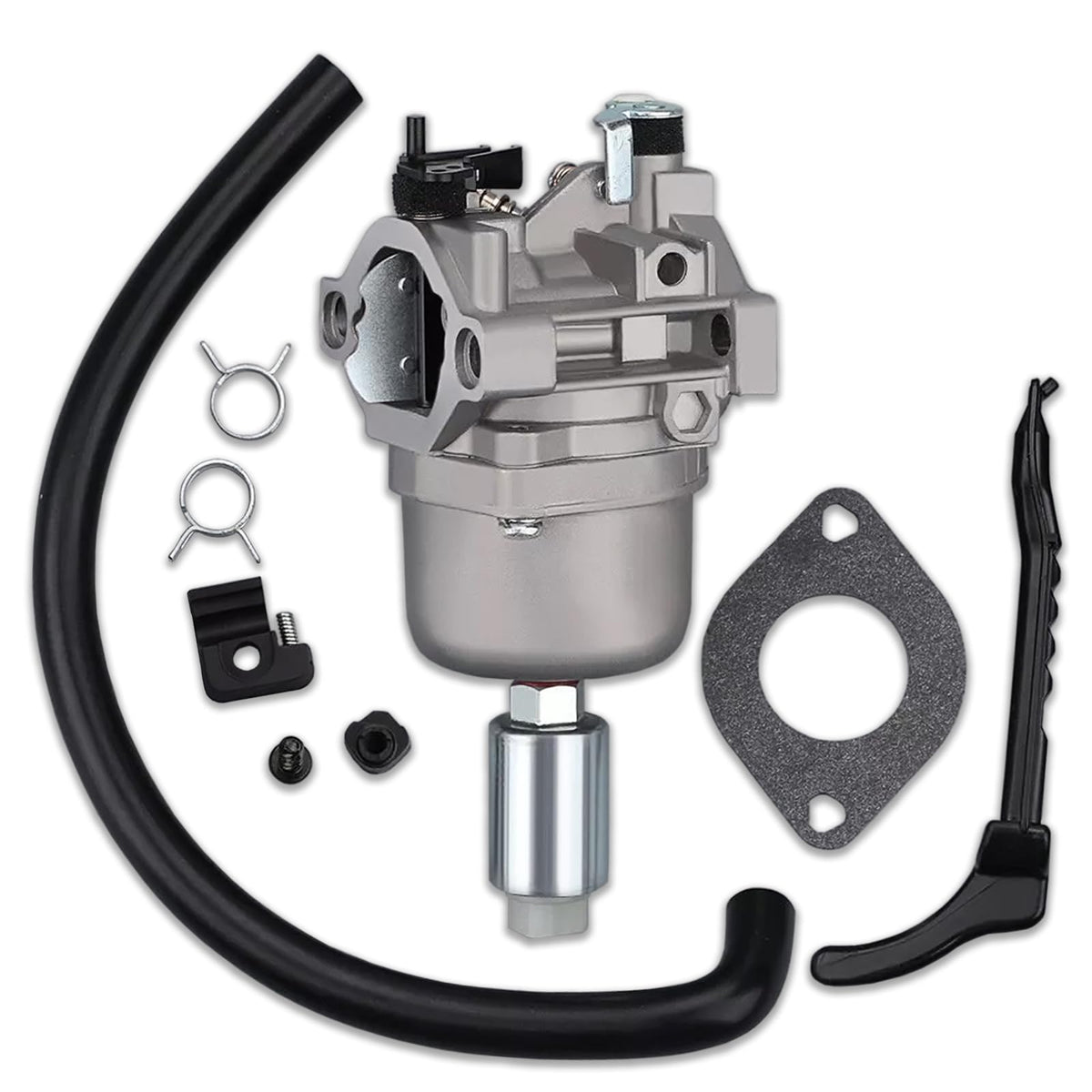ALEVAK carburetor replacement label with compatible part numbers for easy replacement
