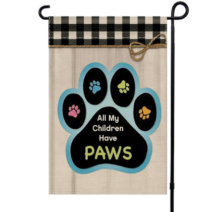 ALEXMACLIST sleeping cat flag double-sided design for outdoor display