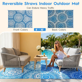 Alfolo UV-resistant fade-proof rug maintains color under sun