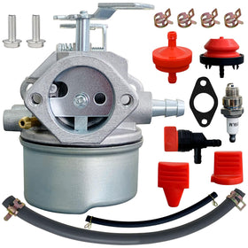 ALFUL Ruixing 640052 carburetor close-up showing compact, durable design for snow blowers