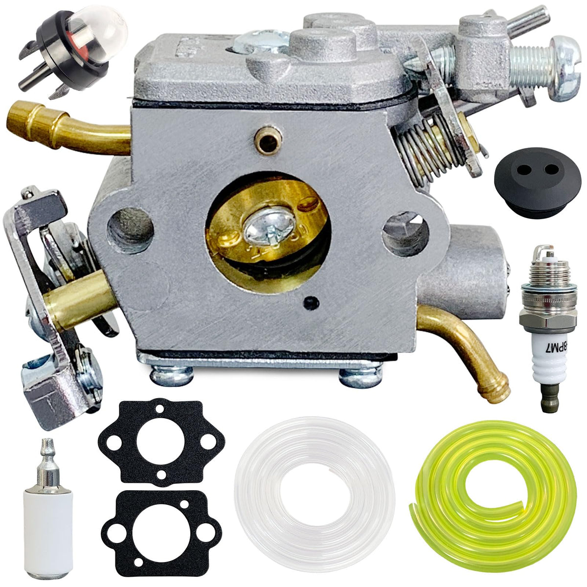 ALFUL Ruixing carburetor kit packaging with components for quick maintenance