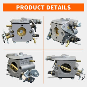 ALFUL Ruixing carburetor for Poulan 2050 chainsaw with replacement kit components visible