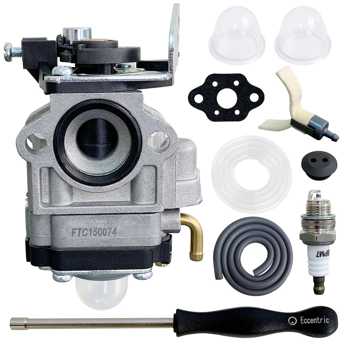 ALFUL Ruixing PR2322 carburetor for Poulan Pro PR2322—assembly view for replacement fit