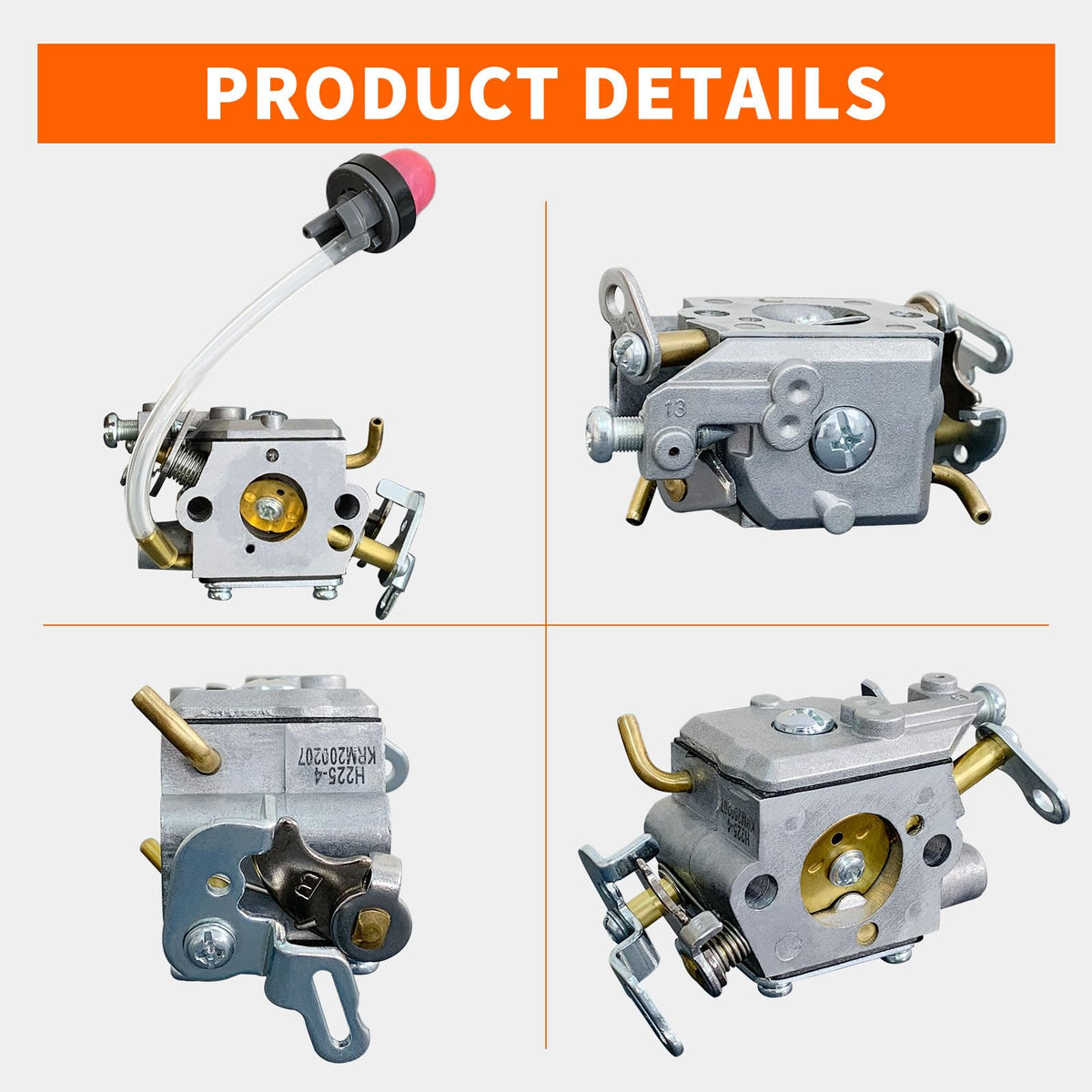 ALFUL Ruixing PR4218 carburetor kit with air filter for cleaner intake and performance