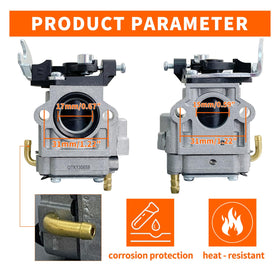 Spark plug included for dependable ignition in the Ruixing kit