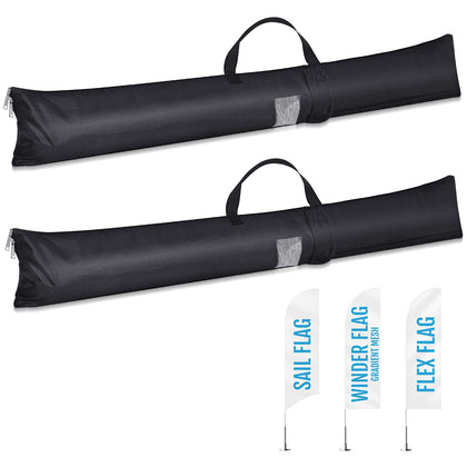 Aliceset flag bag teardrop 60in length keeps kits organized and protected.