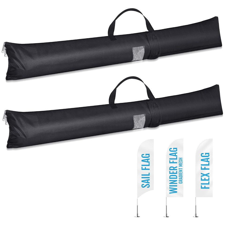 Aliceset flag bag teardrop 60in length keeps kits organized and protected.